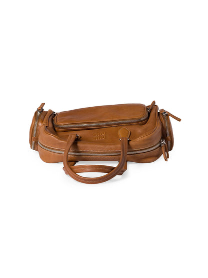 Miu Miu Pocket Nappa Leather Top-Handle Bag