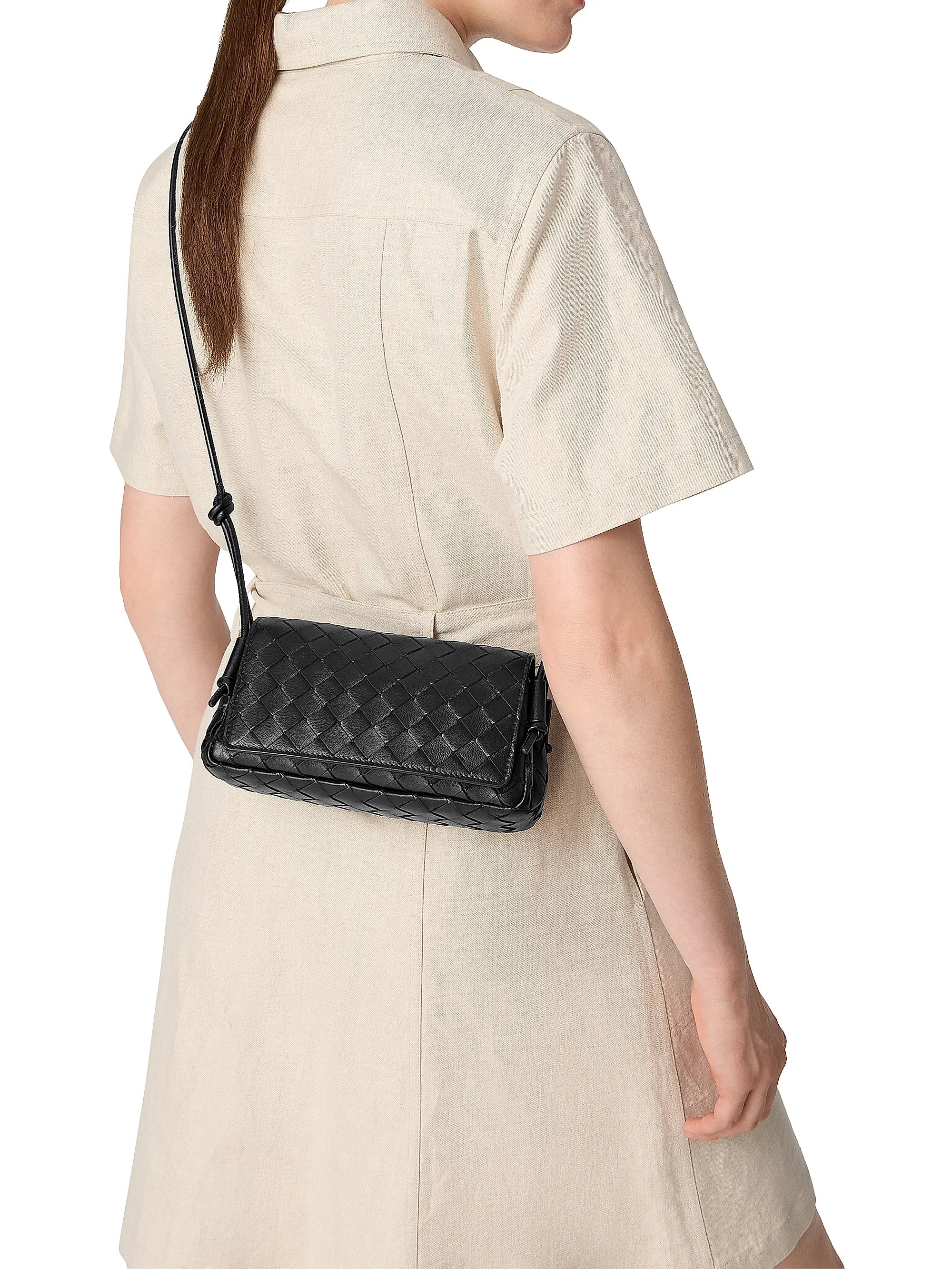 Bottega Veneta Intrecciato Leather Pouch