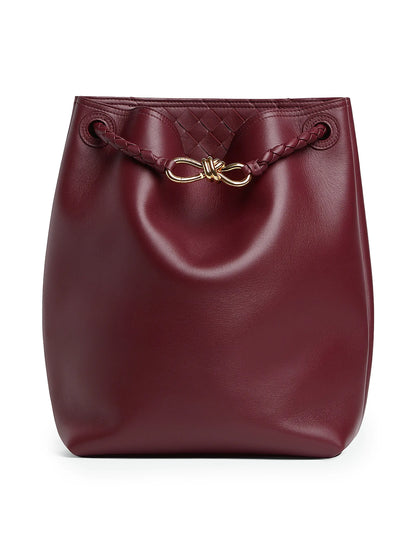 Bottega Veneta Borsa Leather Bucket Bag