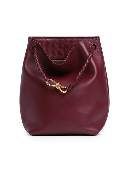 Bottega Veneta Borsa Leather Bucket Bag