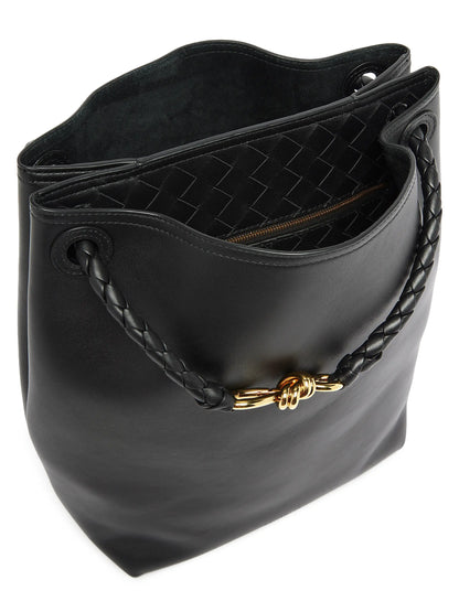 Bottega Veneta Borsa Leather Bucket Bag
