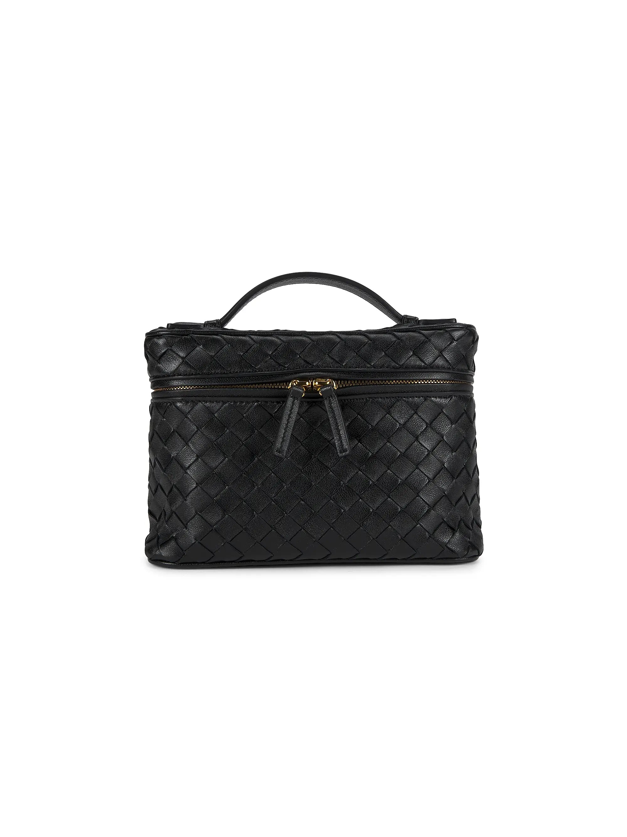 Bottega Veneta Small Intrecciato Leather Vanity Case