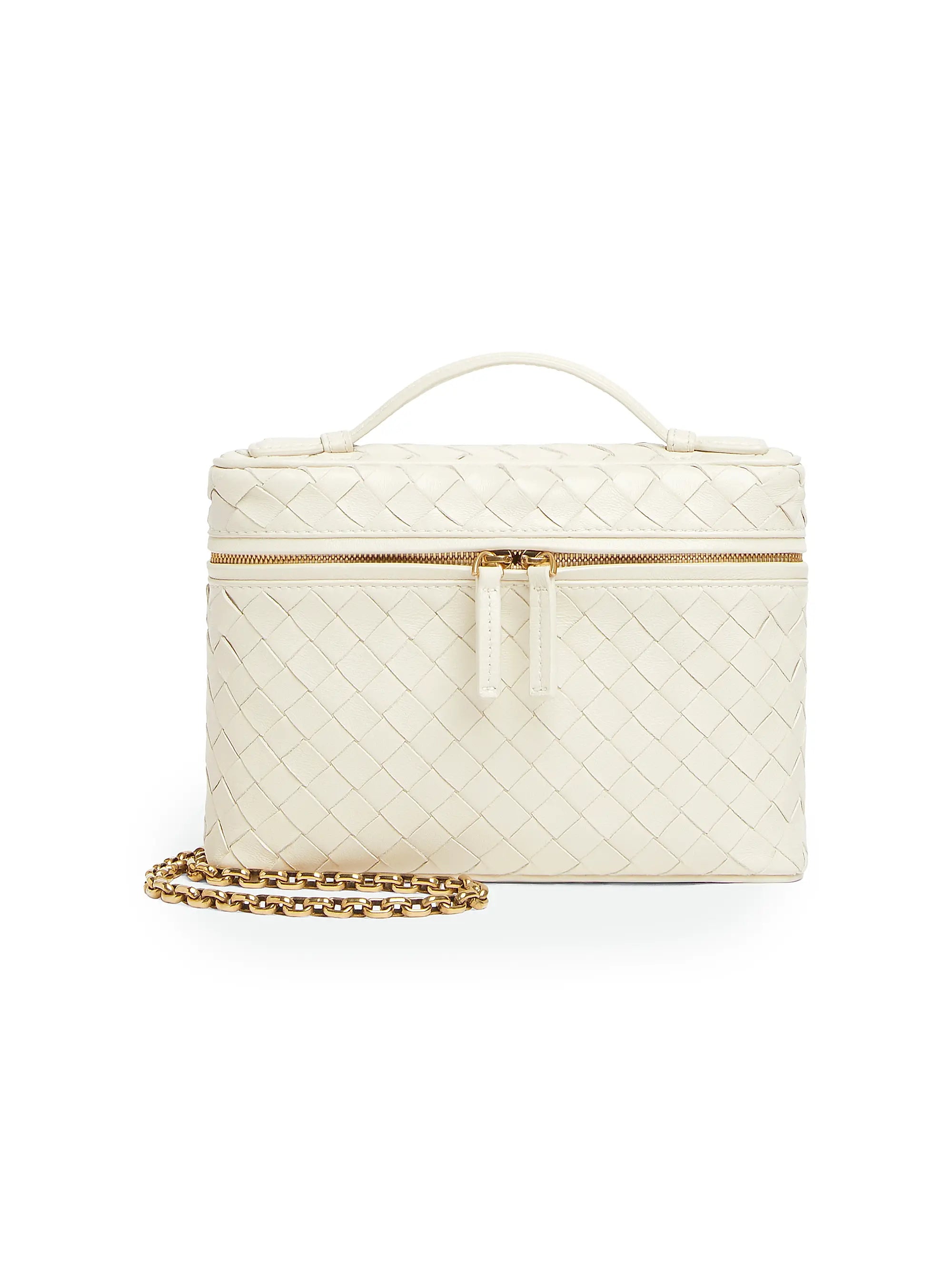 Bottega Veneta Small Intrecciato Leather Vanity Case