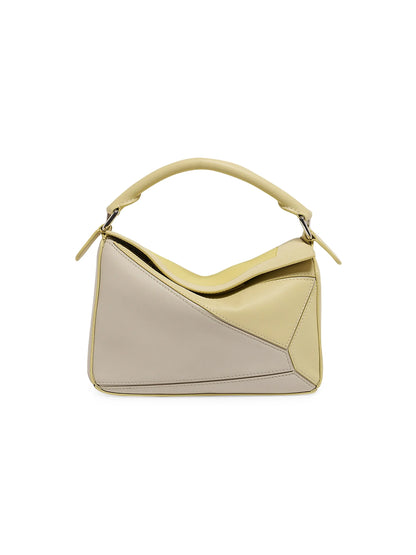 LOEWE LOEWE x Albers Small Puzzle Leather Top Handle Bag