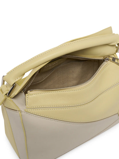 LOEWE LOEWE x Albers Small Puzzle Leather Top Handle Bag