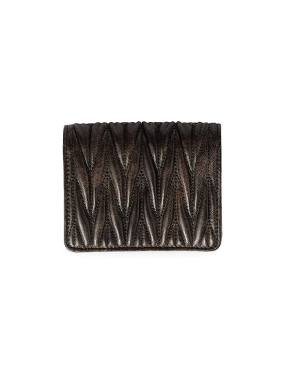 Miu Miu Small Matelassé Nappa Leather Wallet