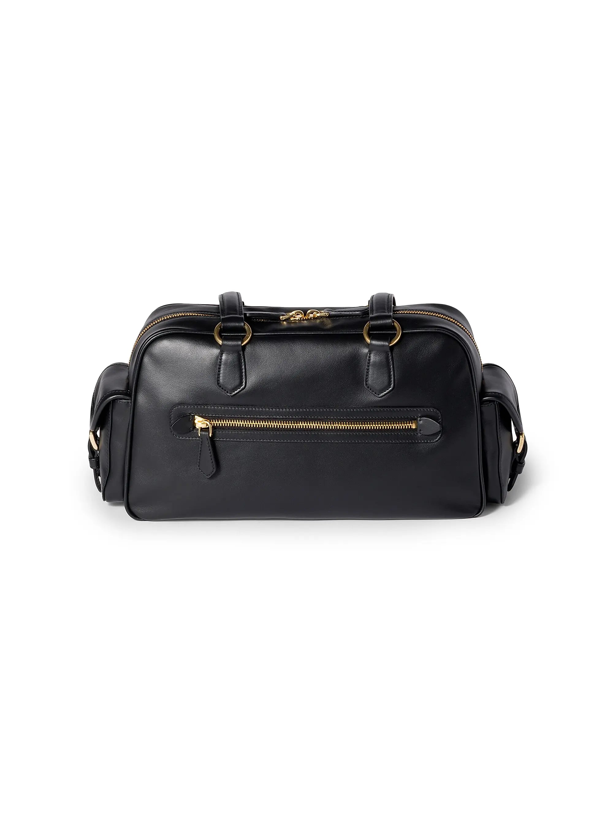 Miu Miu Pocket Nappa Leather Shoulder Bag