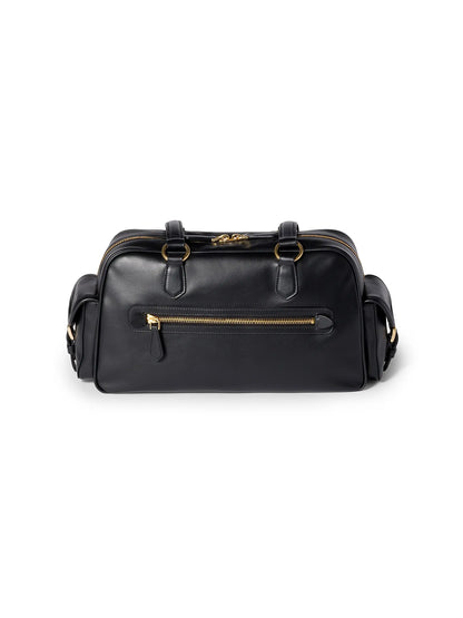 Miu Miu Pocket Nappa Leather Shoulder Bag