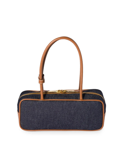 Miu Miu Beau Denim Top Handle Bag