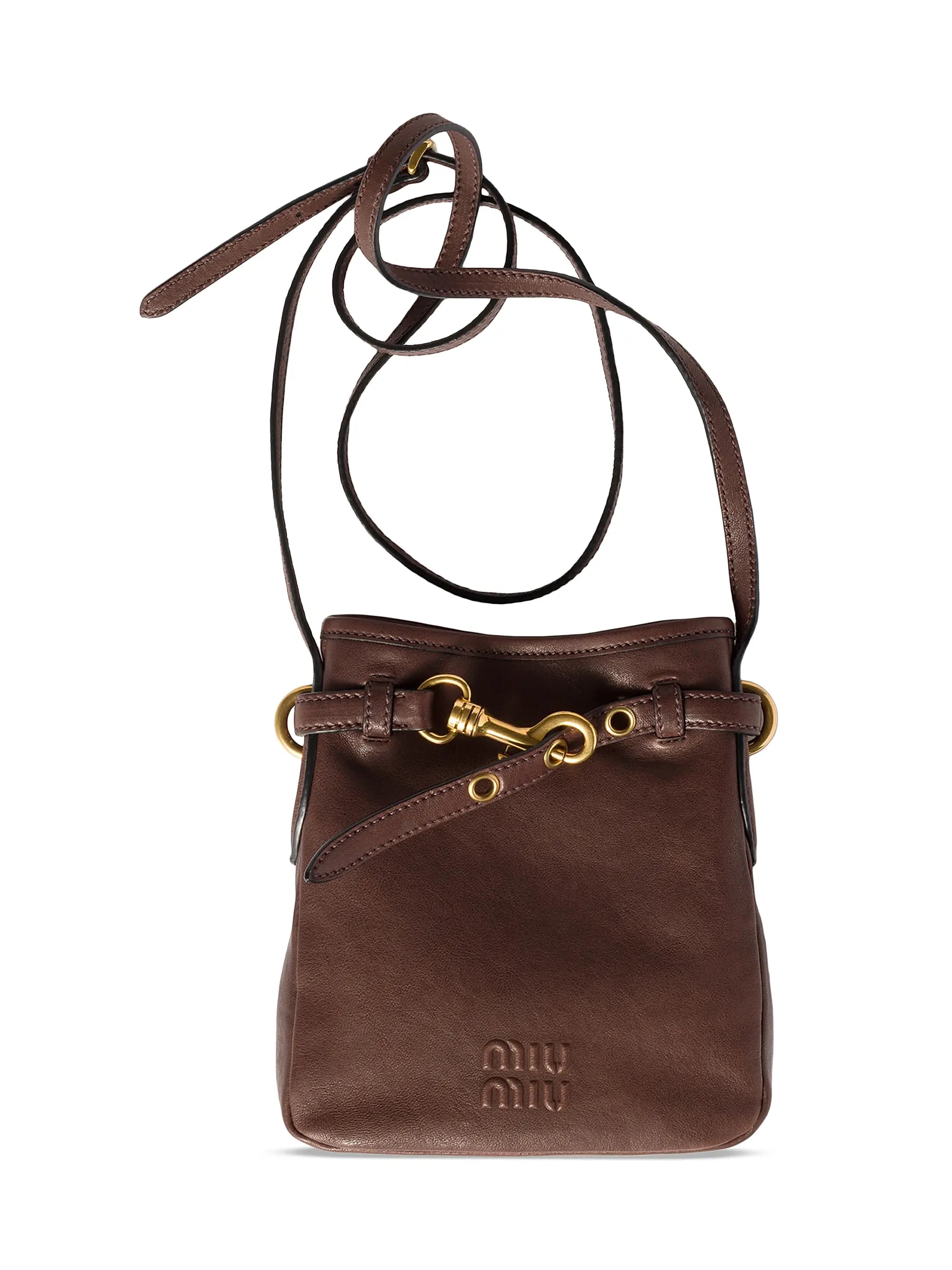 Miu Miu Nappa Leather Pouch