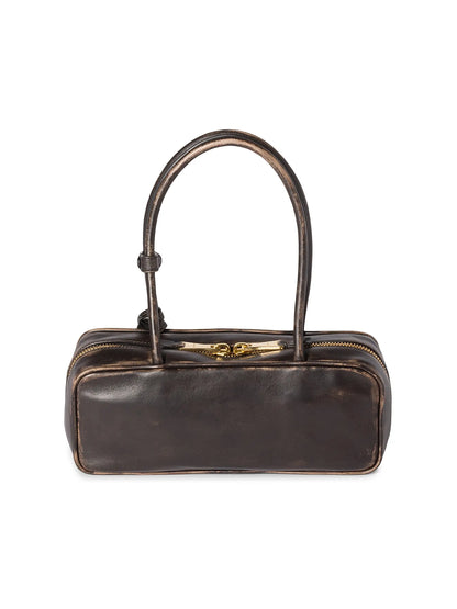 Miu Miu Beau Nappa Leather Top Handle Bag