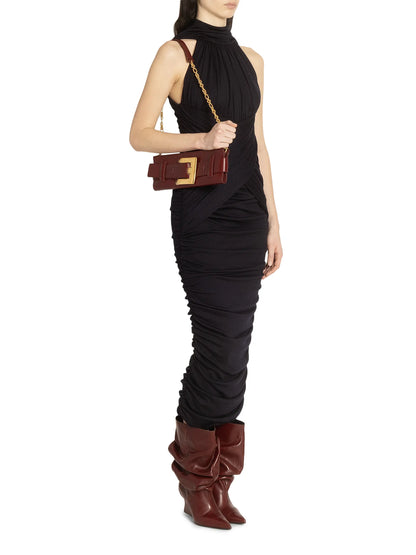 Balmain Anthem Leather Clutch
