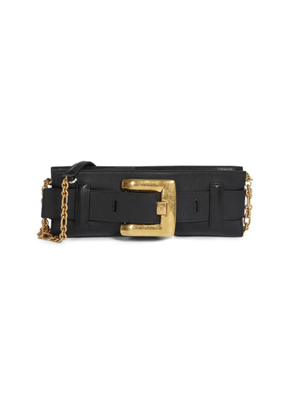 Balmain Anthem Leather Clutch