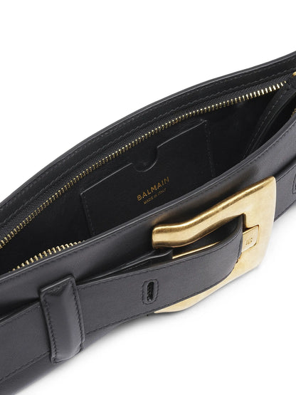 Balmain Anthem Leather Clutch
