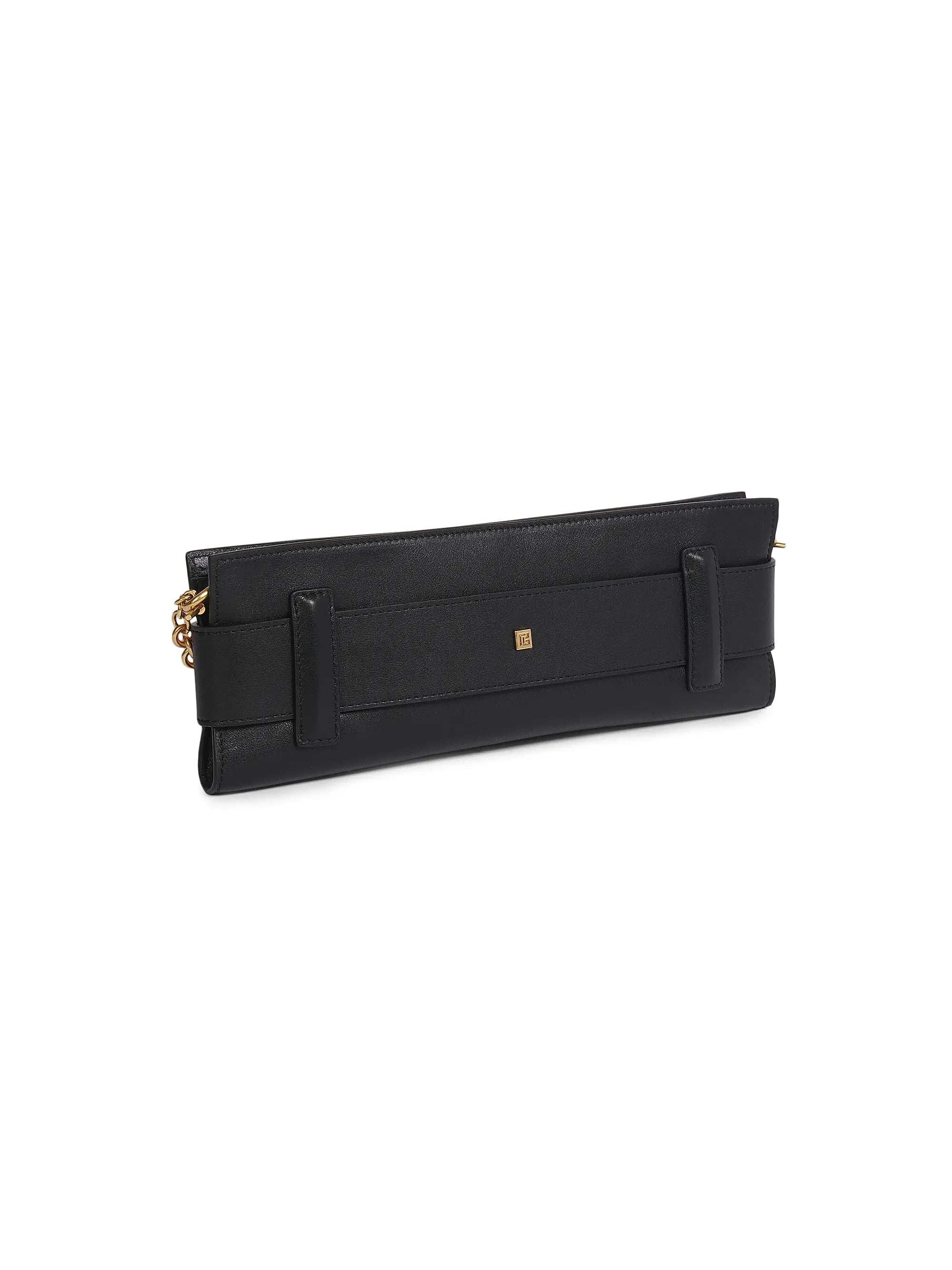 Balmain Anthem Leather Clutch