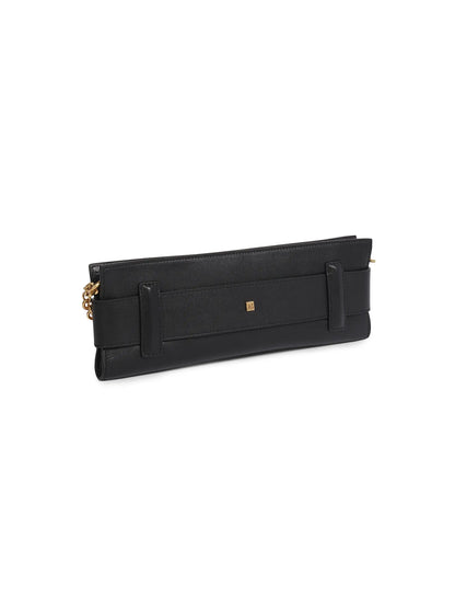 Balmain Anthem Leather Clutch