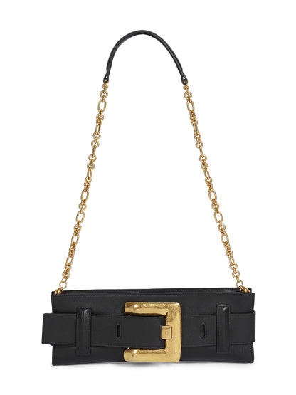 Balmain Anthem Leather Clutch