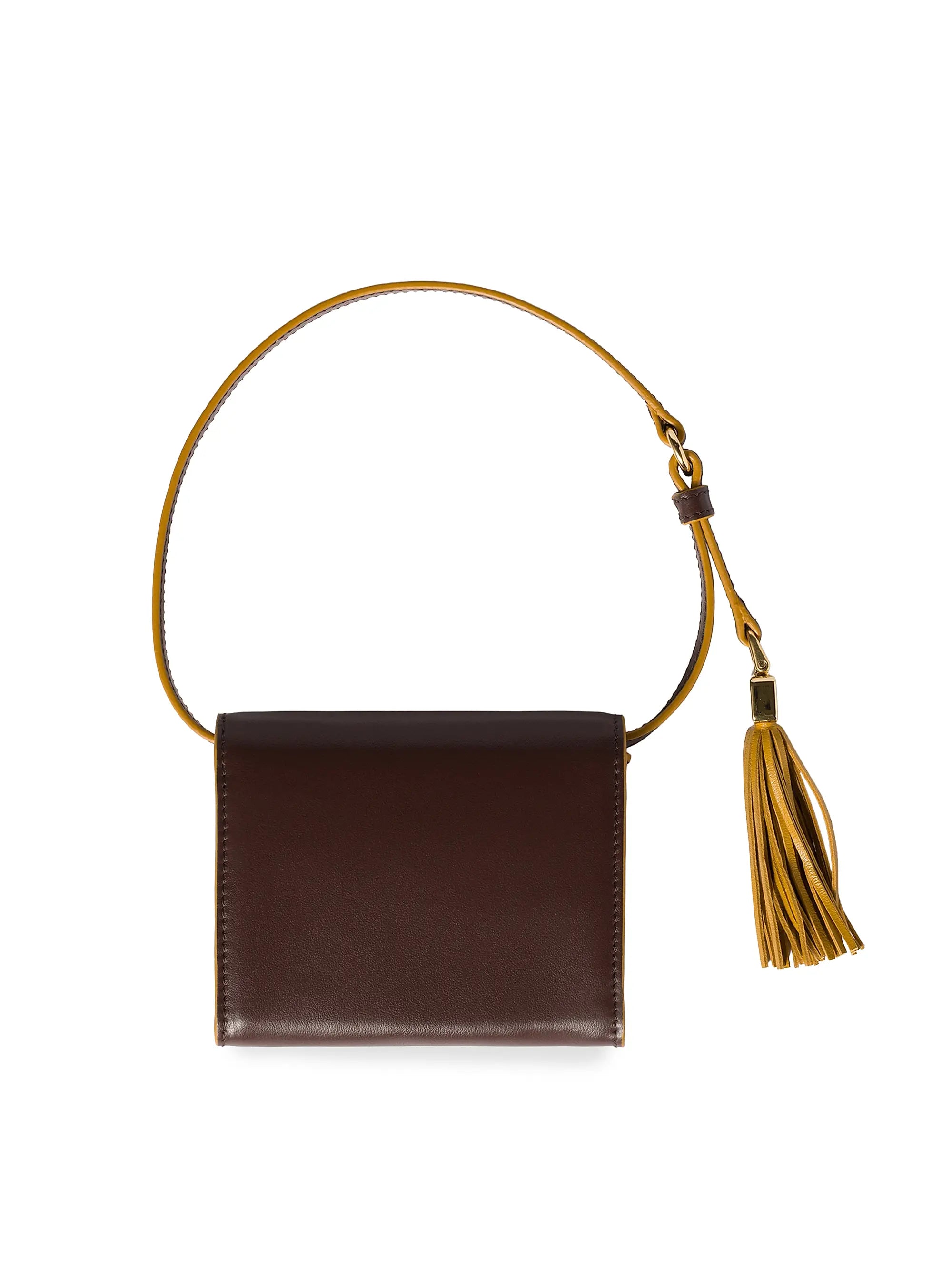 Miu Miu Leather Wallet with Shoulder Strap