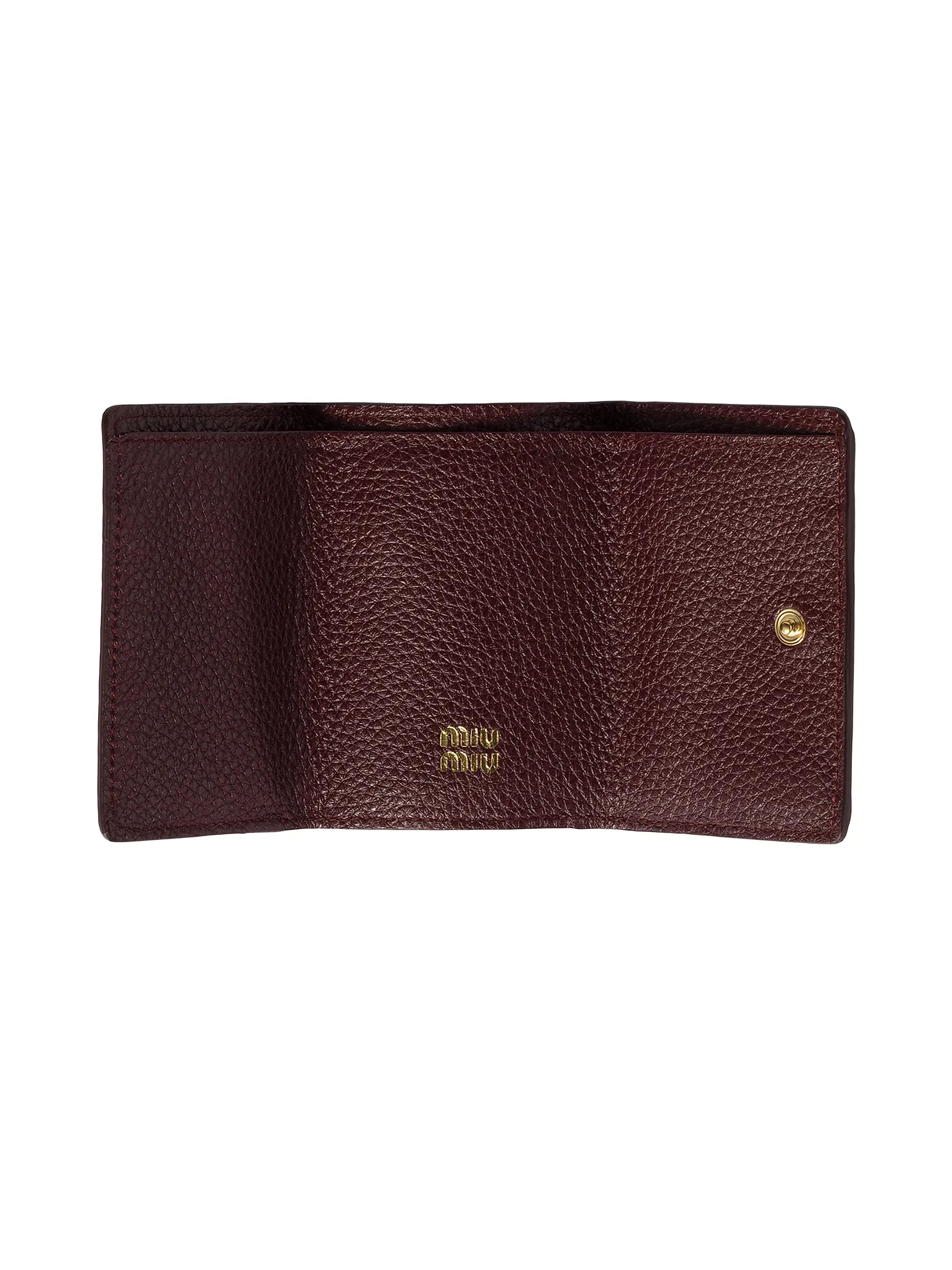 Miu Miu Small Leather Wallet