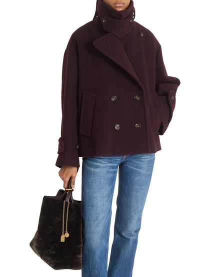 Chloé Spin Shearling Tote Bag