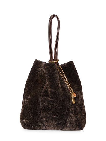 Chloé Spin Shearling Tote Bag