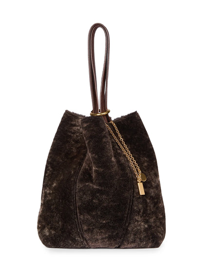 Chloé Spin Shearling Tote Bag