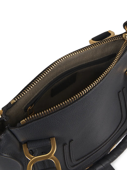 Chloé Marcie Leather Saddle Bag