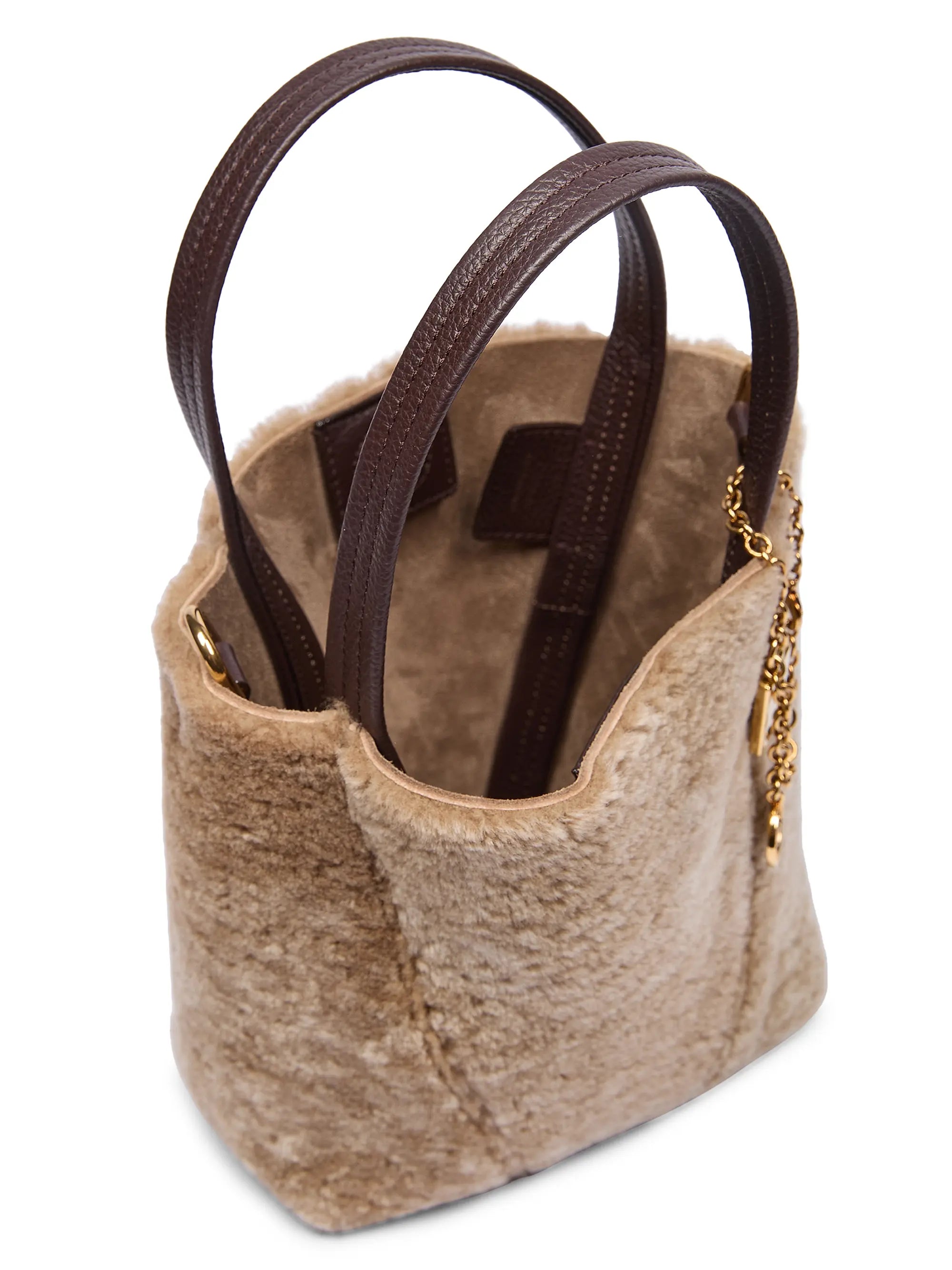 Chloé Spin Shearling Tote Bag