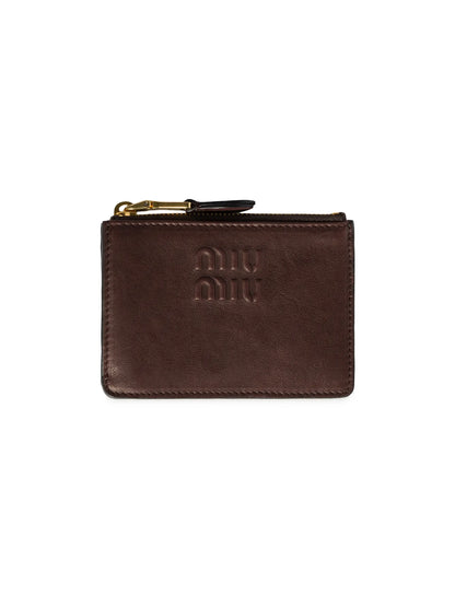 Miu Miu Nappa Leather Card Holder