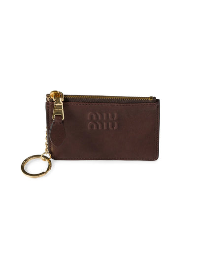 Miu Miu Nappa Leather Card Holder