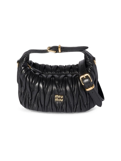 Miu Miu Matelassé Nappa Leather Pouch