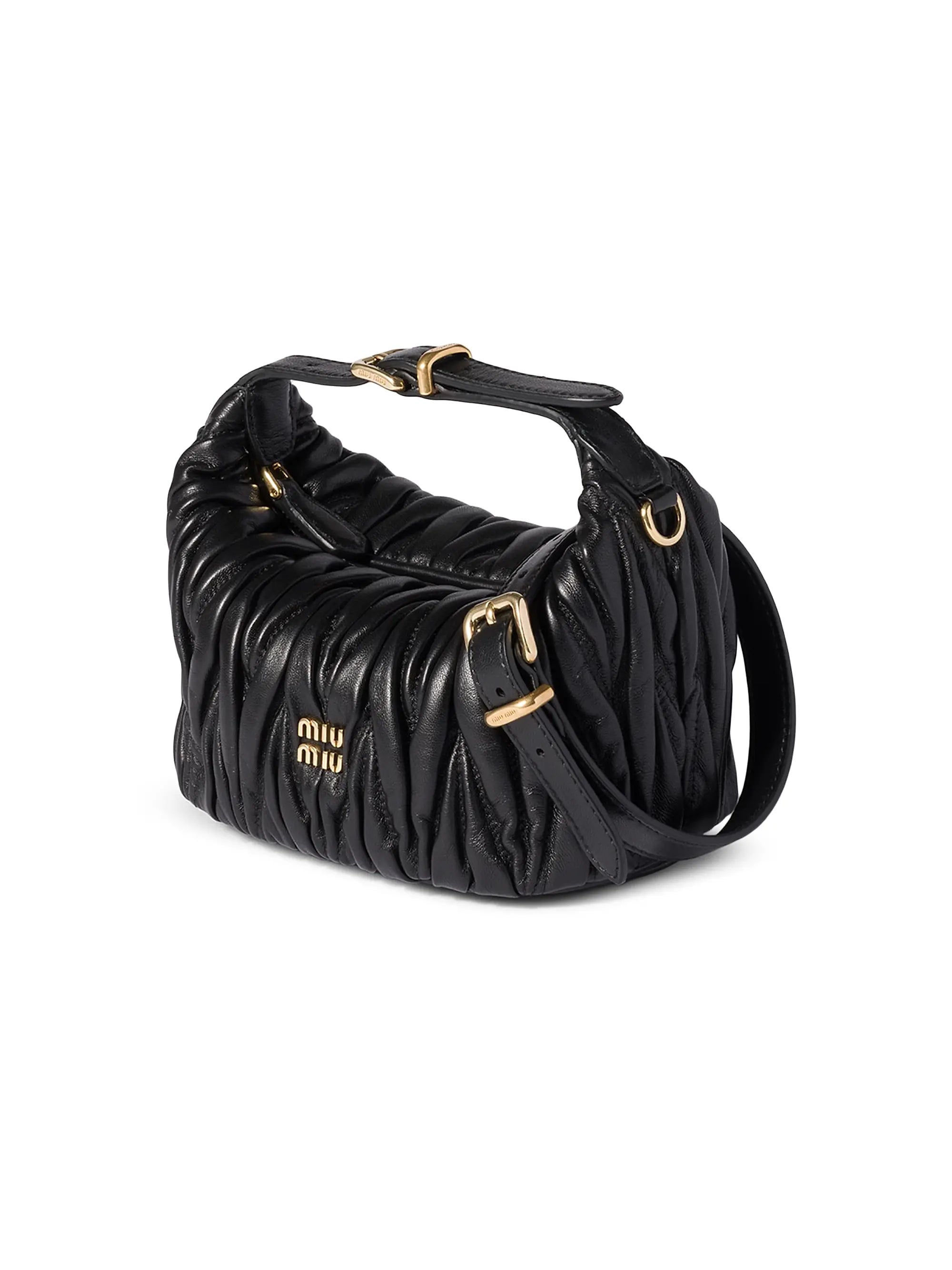 Miu Miu Matelassé Nappa Leather Pouch