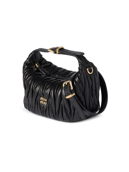 Miu Miu Matelassé Nappa Leather Pouch