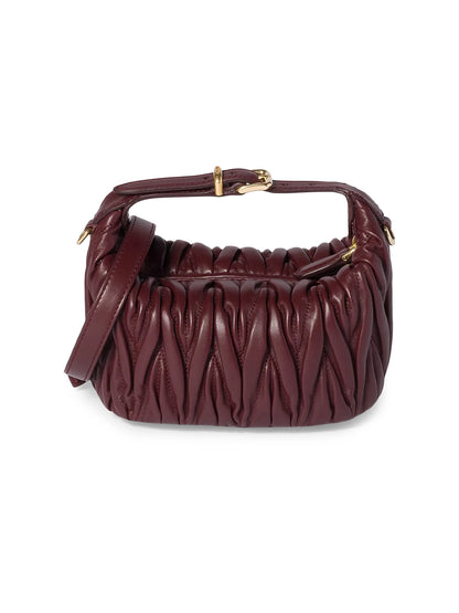 Miu Miu Matelassé Nappa Leather Pouch