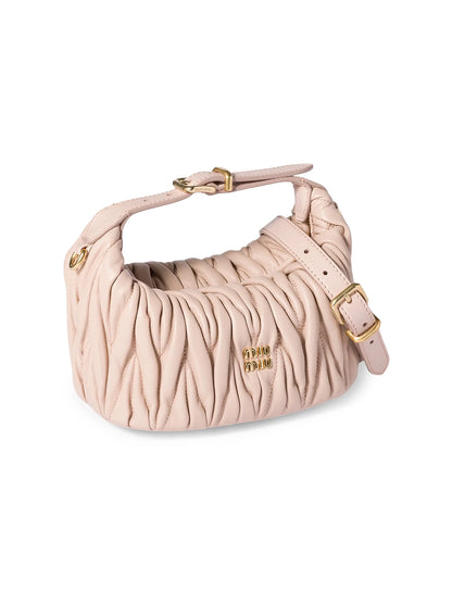 Miu Miu Matelassé Nappa Leather Pouch