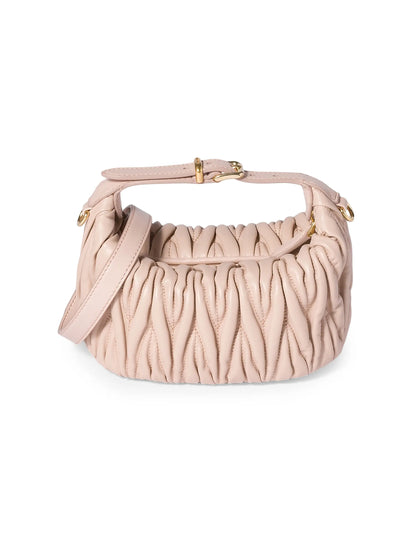 Miu Miu Matelassé Nappa Leather Pouch