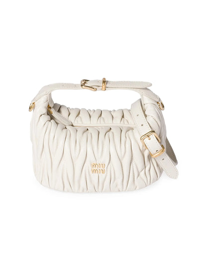 Miu Miu Matelassé Nappa Leather Pouch