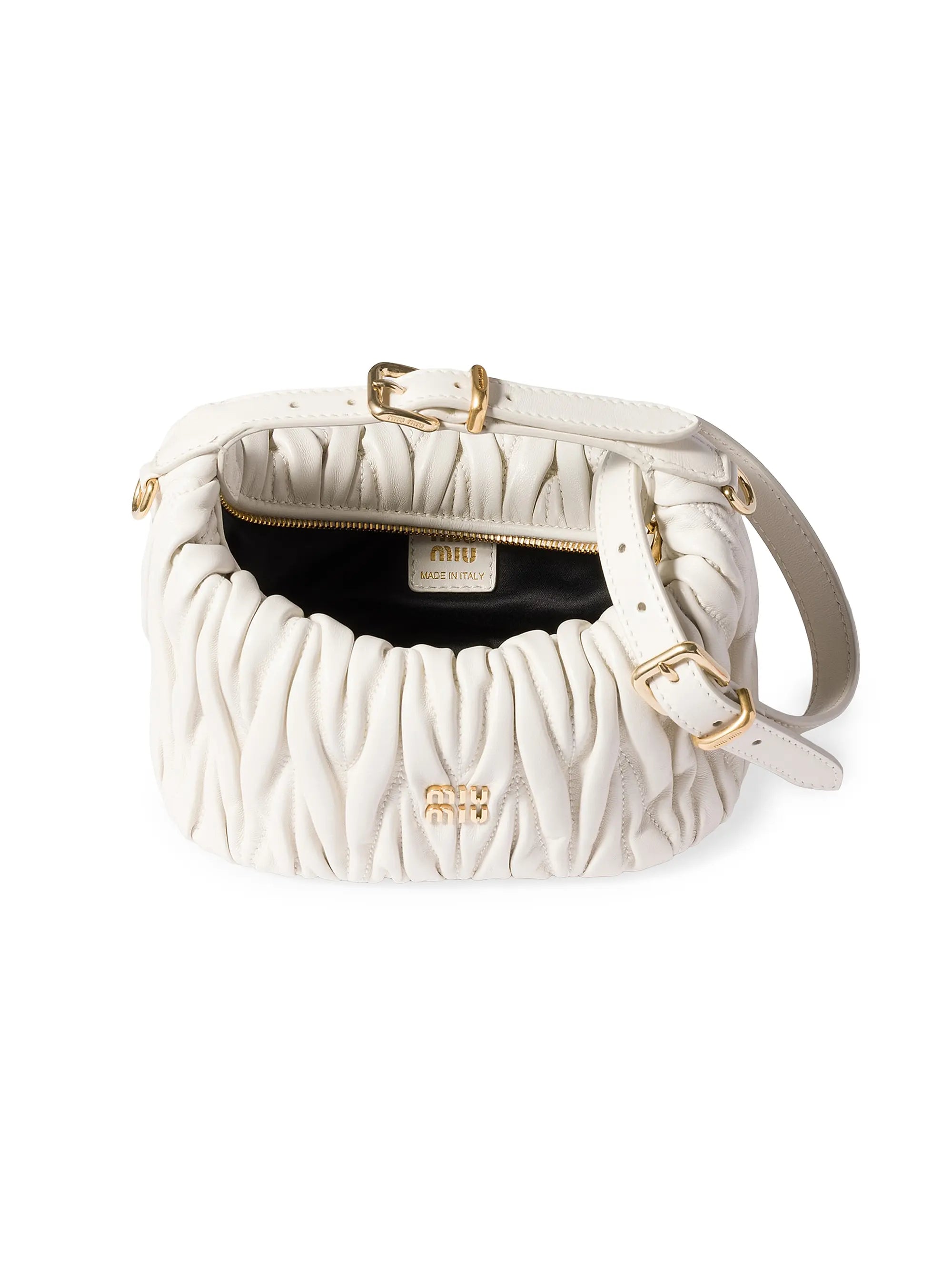 Miu Miu Matelassé Nappa Leather Pouch