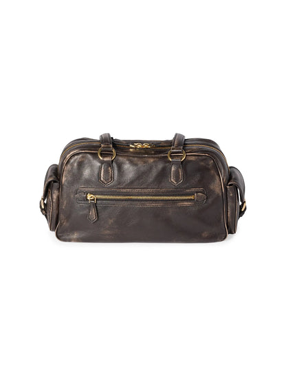 Miu Miu Pocket Nappa Leather Shoulder Bag