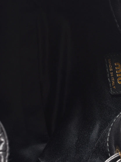 Miu Miu Matelassé Nappa Leather Pouch