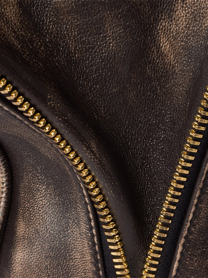 Miu Miu Beau Nappa Leather Top Handle Bag