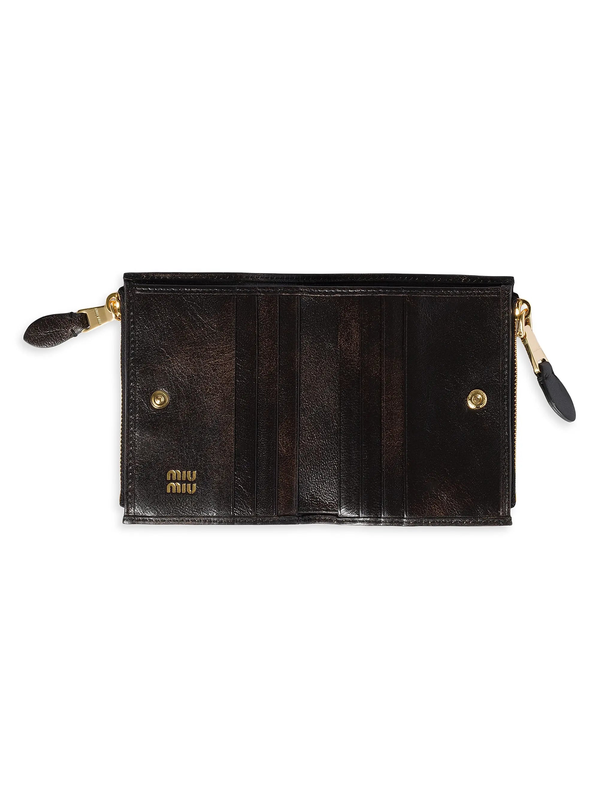 Miu Miu Small Nappa Leather Wallet