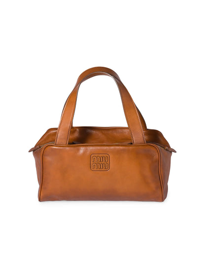 Miu Miu Leather Top-Handle Bag