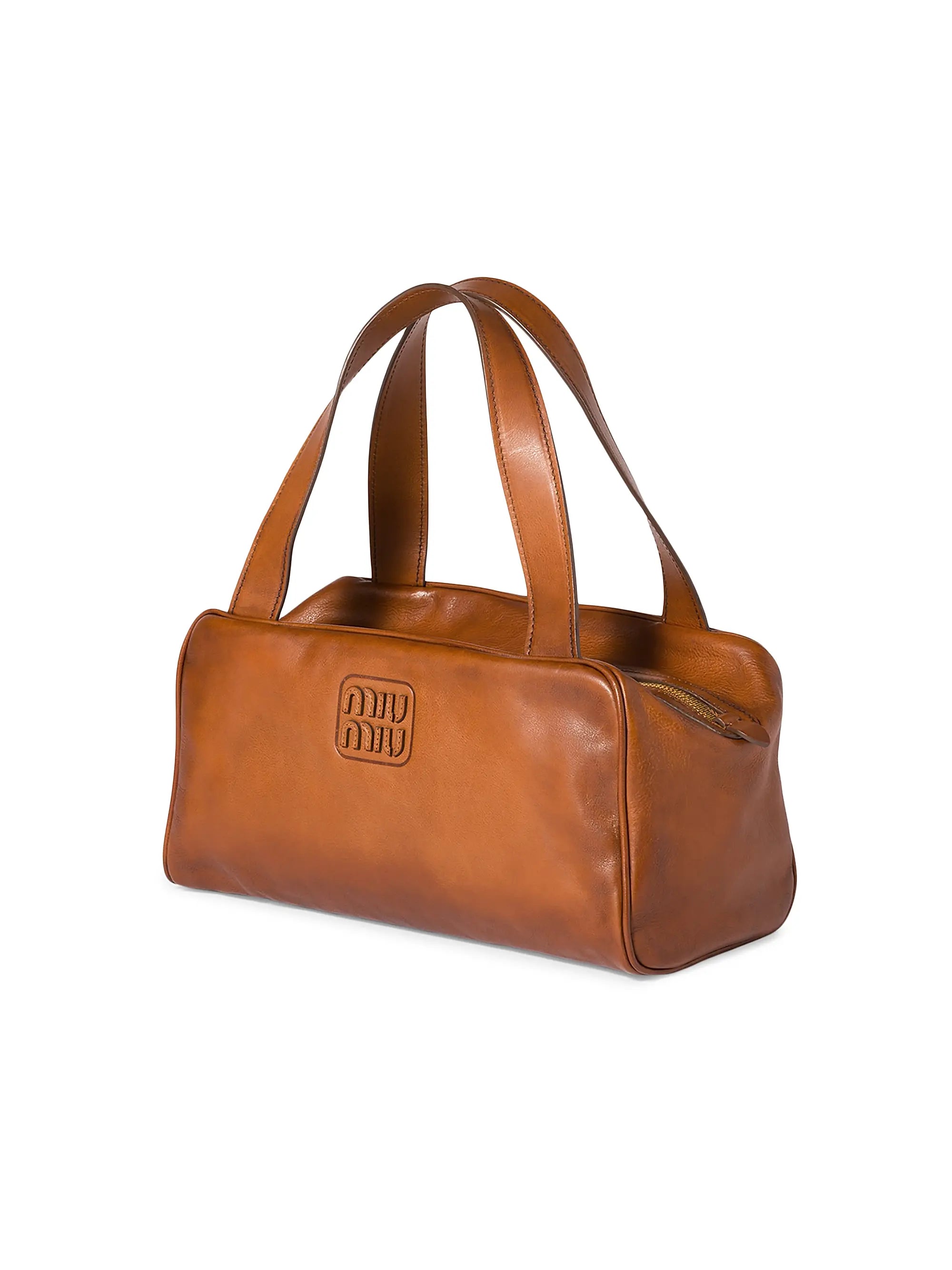 Miu Miu Leather Top-Handle Bag