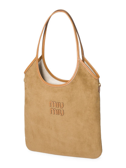 Miu Miu Ivy Corduroy Shoulder Bag
