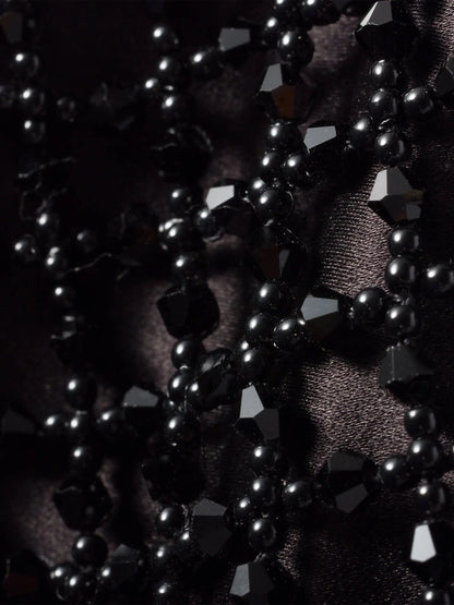 Miu Miu Ivy Beaded Duchesse Shoulder Bag