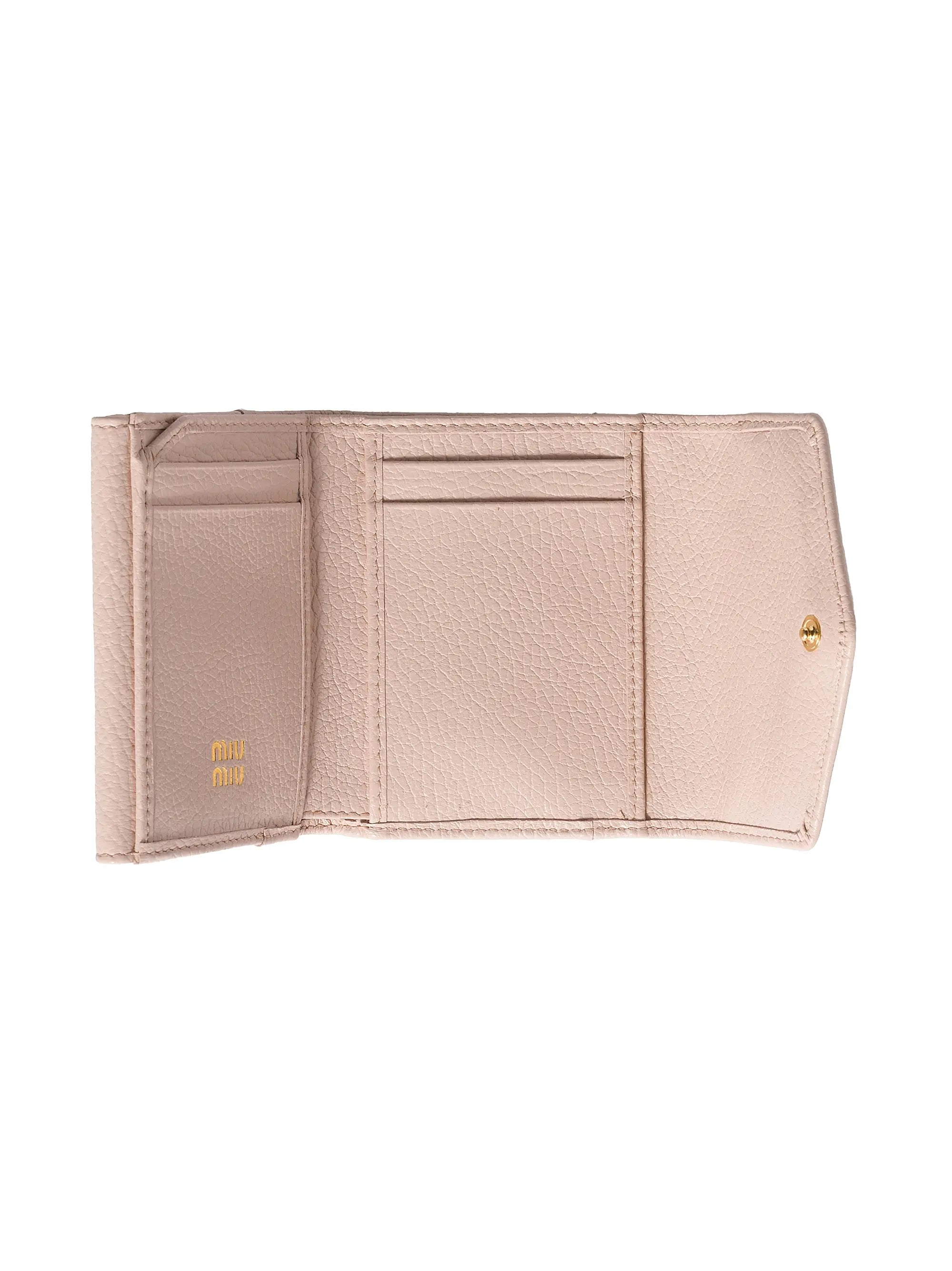 Miu Miu Small Leather Wallet