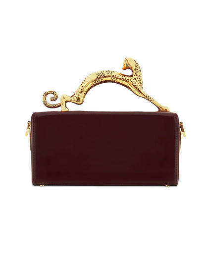 Lanvin Pencil Cat Nano Patent Leather Crossbody Bag