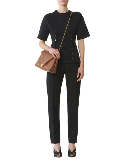 Lanvin Concerto Arpège Soft Leather Crossbody Bag