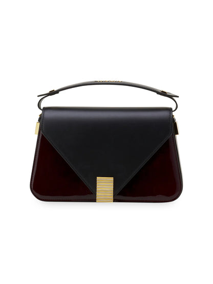 Lanvin Concerto Arpege Patent Leather Bag